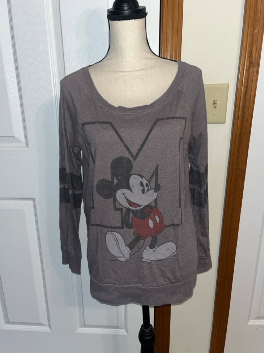 Disney Mickey Mouse Long Sleeve Top